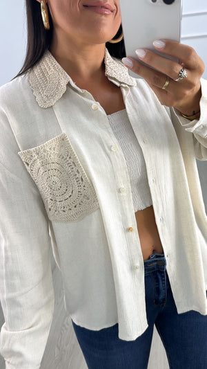 Camisa Combi Crochet